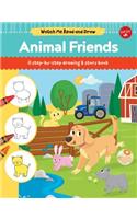 Animal Friends: A Step-By-Step Drawing & Story Book