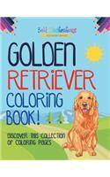 Golden Retriever Coloring Book!