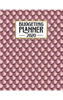 Budgeting Planner: Fun Pink Mermaid Skin - Easy to Use - Daily Weekly Monthly Calendar Expense Tracker - Budget Planner / Financial Planner Organizer - Large Size 8.5 (1 2020 January - December One Year Personal Financial Goal Workbook)