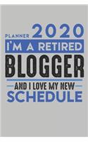 Weekly Planner 2020 - 2021 for retired BLOGGER