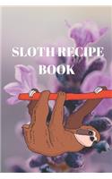 Sloth recipe book