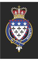 Clinton: Clinton Coat of Arms and Family Crest Notebook Journal (6 x 9 - 100 pages)