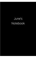 June's Notebook