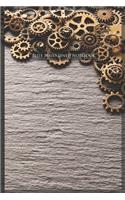 Elite Series LIned Notebook: 150-page Lined Work Decor Notebook to write in, with individually numbered pages and Metric/Imperial conversion charts. Glossy color cover. Classica