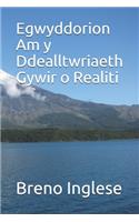 Egwyddorion Am y Ddealltwriaeth Gywir o Realiti