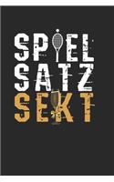 Spiel Satz Sekt