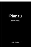 Pinnau: Notizblock - Notizbuch - DIN A5, 120 Seiten - Liniert, Linien, Lined - Notizen, Termine, Planer, Tagebuch, Organisation - Deine Stadt, Dorf, Region 