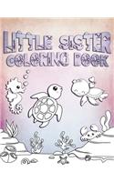 Little Sister Coloring Book