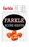 Farkle Score Sheets: 100 Farkle Score Pads, Farkle Dice Game, Farkle Game Record Keeper, Farkle Record Book