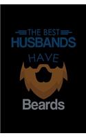 The Best Husbands Have Beards: Food Journal - Track Your Meals - Eat Clean And Fit - Breakfast Lunch Diner Snacks - Time Items Serving Cals Sugar Protein Fiber Carbs Fat - 110 Pag