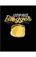 Unpaid Blogger: Blank Notebook Diary