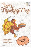 Happy Thanksgiving Activity Book for Creative Noggins