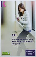 Management Accounting: Budgeting - Study Text