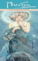 Alphonse Mucha Slim Calendar 2020 (Art Calendar)