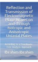 Reflection and Transmission of Electromagnetic Plane Waves on and Through Isotropic and Anisotropic Uniaxial Plates: According to a Coordinate-Free Analysis Approach