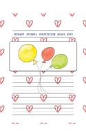 Primary Journal Composition Blank Book