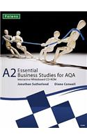 Essential Business Studies A Level: A2 Whiteboard CD-ROM for AQA