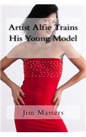 Artist Alfie Trains His Young Model
