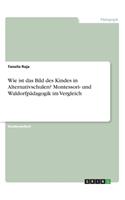 Wie ist das Bild des Kindes in Alternativschulen? Montessori- und Waldorfpädagogik im Vergleich