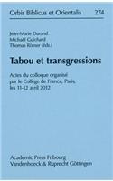 Tabou Et Transgressions