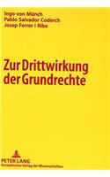 Zur Drittwirkung Der Grundrechte