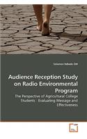 Audience Reception Study on Radio Environmental Program