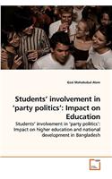 Students' involvement in 'party politics'