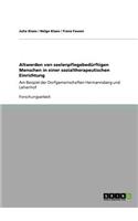 Altwerden von seelenpflegebedürftigen Menschen in einer sozialtherapeutischen Einrichtung