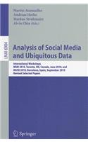 Analysis of Social Media and Ubiquitous Data