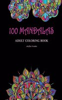 100 Mandalas Adult Coloring Book