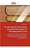 La Valorisation Touristique Du Patrimoine Pour Un Développement Local