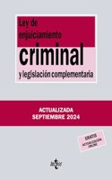 Ley de Enjuiciamiento Criminal y legislacion complementaria
