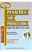 Penalties and Prosecution Under the Direct Tax Laws as Amended by Finance Act 2016