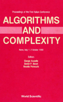 Algorithms and Complexity - Proceedings of the First Italian Conference