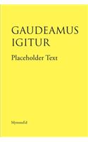Gaudeamus Igitur