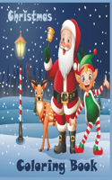 Christmas Coloring Book: 50 unique Designs to Color with Santa Claus, Reindeer, Snowman & More - A beautiful Christmas Coloring Book For artists and colorists of all levels!