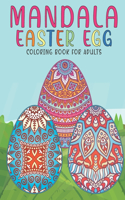 Mandala Easter Egg Coloring Book For Adults