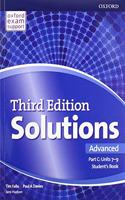 Solutions: Advanced: Student's Book C Units 7-9