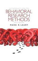 Introduction to Behavioral Research Methods