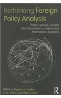 Rethinking Foreign Policy Analysis