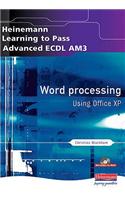 Advanced ECDL Word Processing AM3 for Office XP