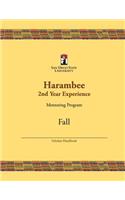 Harambee 2nd Year Experience Mentoring Program Scholars Mentee Handbook