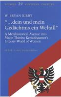 «...Dein Und Mein Gedaechtnis Ein Weltall»