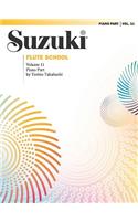 Suzuki Flute School Piano Acc., Volume 11 (International), Vol 11