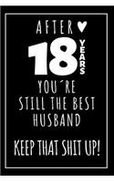 18th Anniversary Notebook