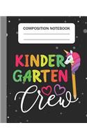 Kindergarten Crew - Composition Notebook