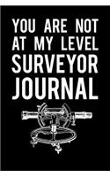 You Are Not at My Level Surveyor Journal