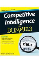 Competitive Intelligence For Dummies
