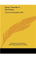 Essay Towards a Dictionary
