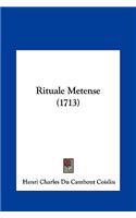 Rituale Metense (1713): (Latin)